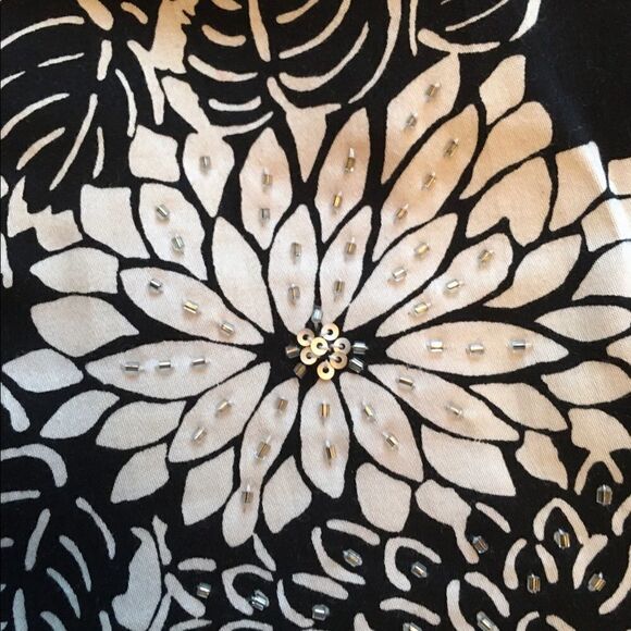 CACHE EMBELLISHED Pant with Kick Pleat Ankle - Picture 4 of 6